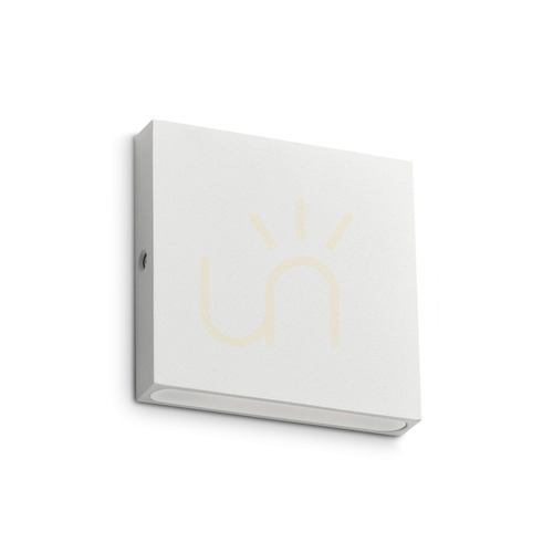 Skontrolujte Vonkajšie nástenné svietidlo Ideallux POST-IT 335957 biele LED 3W IP65 8 cm