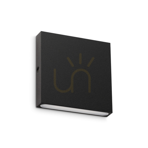 Skontrolujte Vonkajšie nástenné svietidlo Ideallux POST-IT 335919 čierne LED 3W IP65 8 cm