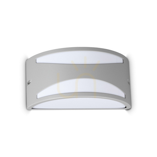 Skontrolujte Vonkajšie nástenné svietidlo Ideallux REX 370972 sivé IP44 E27 ⌀25 cm