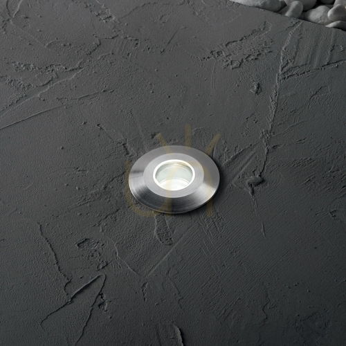 Skontrolujte Zapustené svietidlo Ideallux Rocket Silver 371085 Ø4 cm IP67 4000K