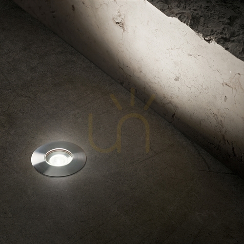 Skontrolujte Zapustené svietidlo Ideallux ROCKET 370989 strieborné LED 2W 3000K IP67 5,5 cm