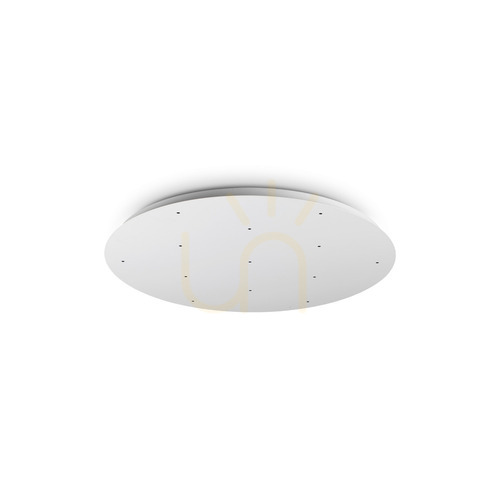 Skontrolujte Stropná rozeta Ideallux ROSONE 344300 biela hliník 60 cm