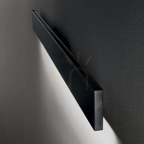 Skontrolujte Nástenné svietidlo Ideallux STEEL 367576 čierne LED 29W 3000K 120,3 cm