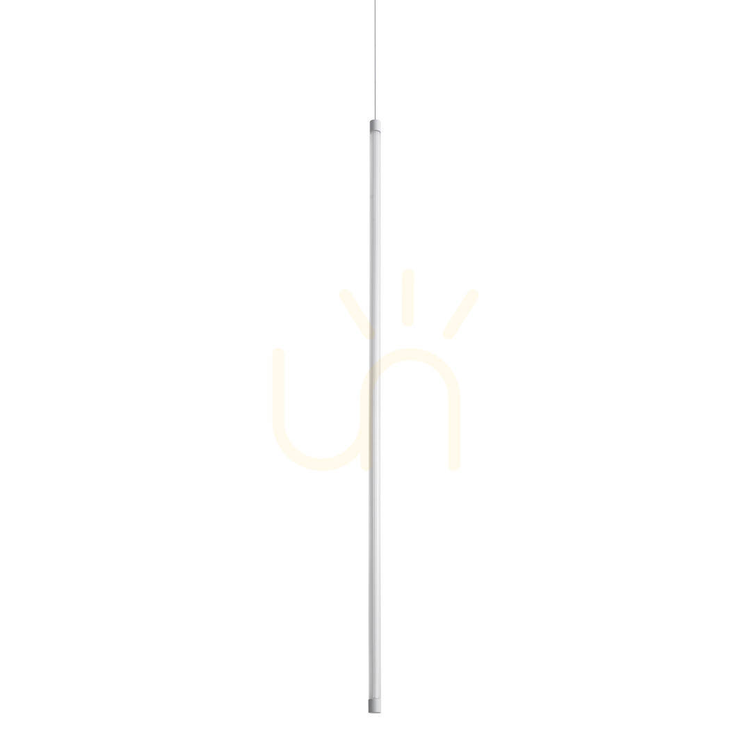 Skontrolujte Prívesné svietidlo Ideallux TUBIX 352688 biele sklo a kov LED 15 W Ø 7 cm Prívesné svietidlo Ideallux TUBIX 352688 biele sklo a kov LED 15 W Ø 7 cm