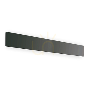 Nástenné svietidlo Ideallux ZIG ZAG 369471 čierne LED 30W 4000K Ø75 cm small 0