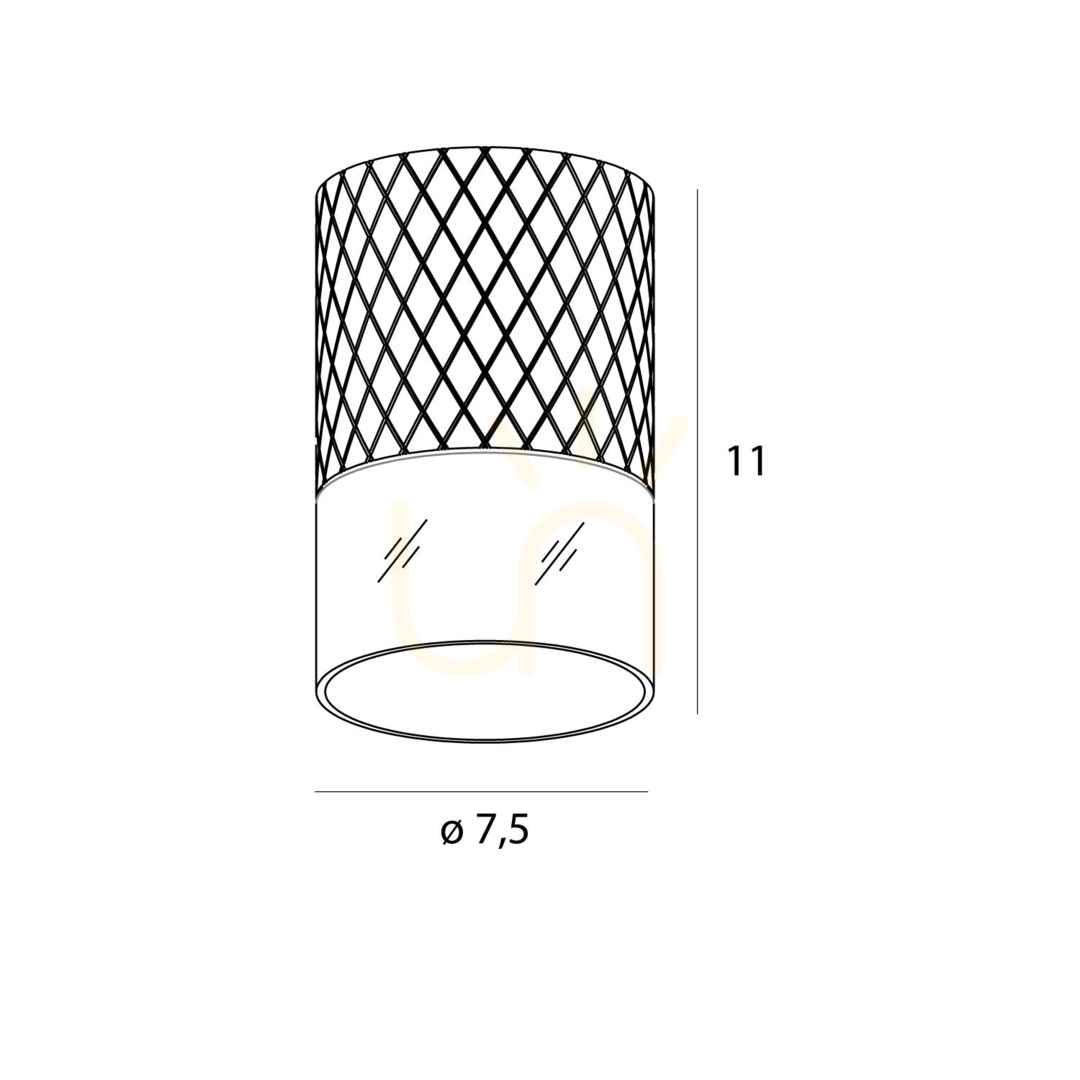 Plafonieră Max Light Fusion White C0276