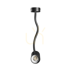 Variosa Flexi Gu10 Base 230 V Ip20 55x100x410 mm čierna guľatá. small 8