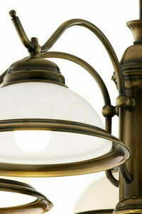 Luster OPAL mosadz E27 JUPITER small 14