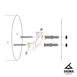 Nástenné svietidlo Sigma Artis čierne/zlaté 40570 small 2