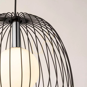 Závesná lampa Sigma BELL 1 M čierna biela G9 12W 40723 small 1