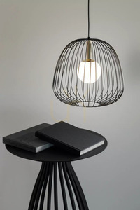 Závesná lampa Sigma BELL 1 M čierna 40727 small 0