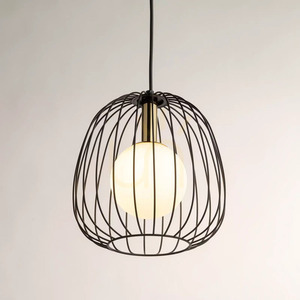 Závesná lampa Sigma BELL 1 S čierna zlatá 24 cm 40726 small 2