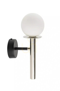 Nástenné svietidlo Sigma DAISY 1 čierne/strieborné, G9, SKU 40767 small 0