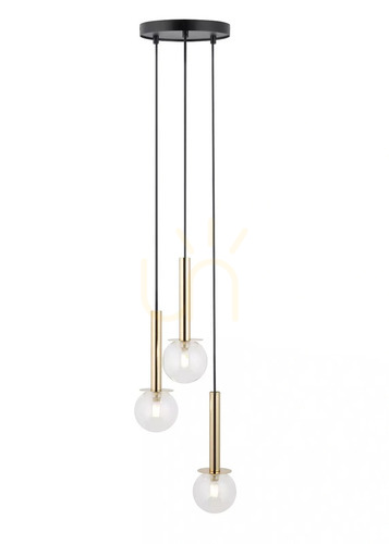 Skontrolujte Závesná lampa Sigma DAISY 3 zlatá/priehľadná 40758