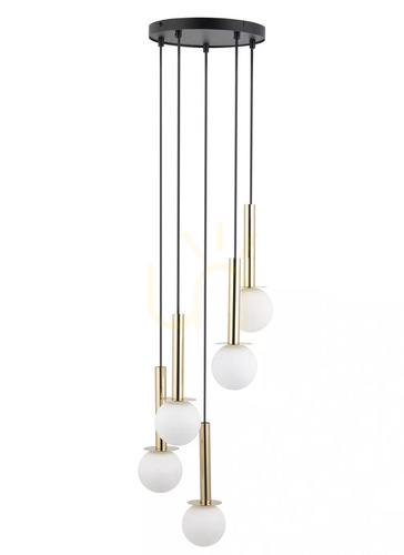 Skontrolujte Závesná lampa Sigma DAISY 5 zlatá/biela G9 40771