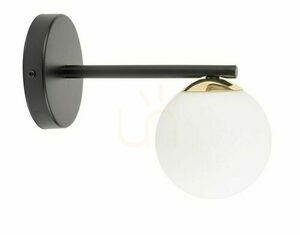 Nástenné svietidlo Sigma Piano čierne mosadzné G9 33662 small 0