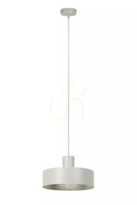 Prívesné svietidlo Sigma RIF M sivá béžová E27 25 cm 41178 small 0