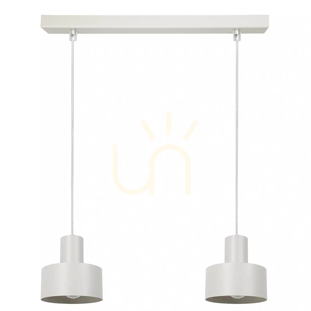 Skontrolujte Závesné svietidlo Sigma RIF 2 sivá béžová E27 2x15W 41158 Závesné svietidlo Sigma RIF 2 sivá béžová E27 2x15W 41158