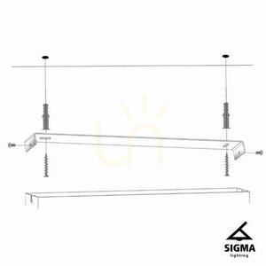 Závesné svietidlo Sigma Sopel 5 biele G9 60 cm 33616 small 2