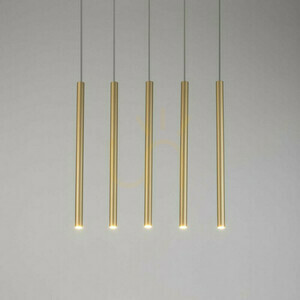 Závesná lampa Sigma Sopel 5 zlatá 5xG9 60 cm SKU 33617 small 1