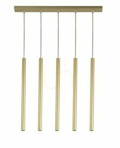 Závesná lampa Sigma Sopel 5 zlatá 5xG9 60 cm SKU 33617 small 0