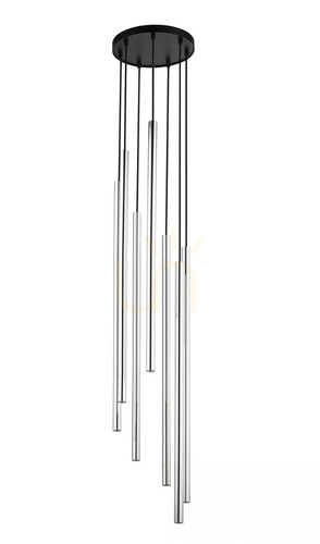 Skontrolujte Závesné svietidlo Sigma SOPEL LUX 40746 čierne-strieborné 5x G9