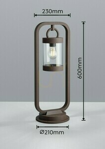 Trio CUSTYRA Light Post DL124504160. small 3