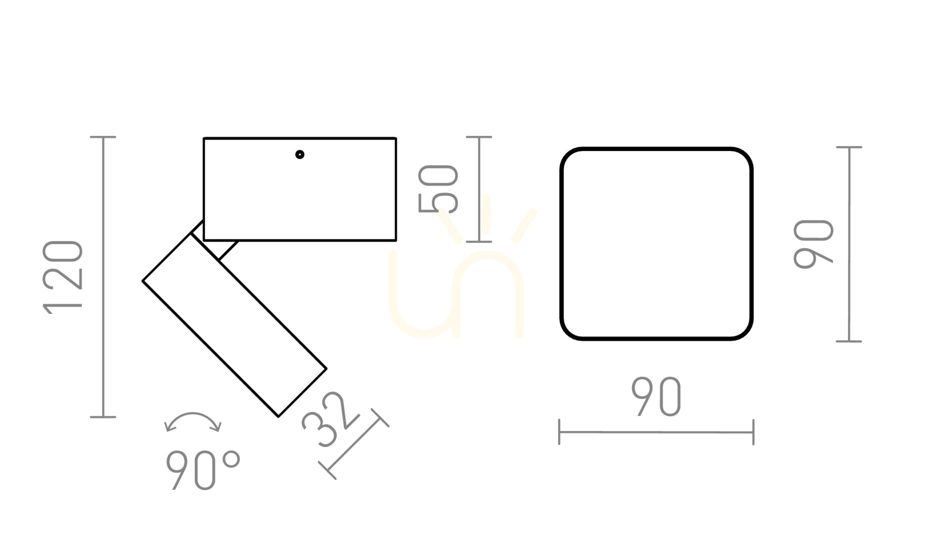 Skontrolujte Rendl Flavio Sq Surface Mounted Light Grey 230 V Led 6 W 110° Ip54 3000 K Záhradná lampa. Rendl Flavio Sq Surface Mounted Light Grey 230 V Led 6 W 110° Ip54 3000 K Záhradná lampa.