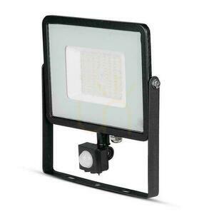 V-TAC 50W SAMSUNG CHIP LED reflektor s funkciou vypnutia a odpojenia snímača pohybu čierny VT-50-S-B 6400K 4000lm 5 rokov záruka small 1