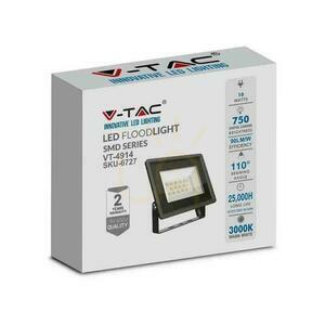V-TAC LED reflektor 10W SMD triedy F čierny VT-4914-B 6500K 750lm. small 3