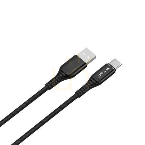 Skontrolujte V-TAC USB kábel typu C 1M čierna zlatá séria VT-5362