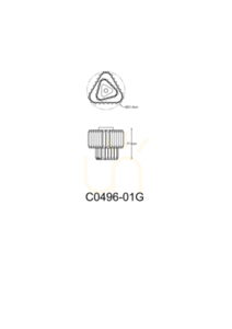 Plafón HELIOS C0496-01G-F7AC Gold 1xG9 small 1
