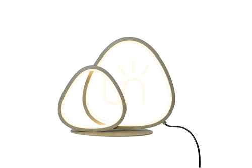 Skontrolujte HURON Stolná lampa 250015T2-BE Béžová 1xLED