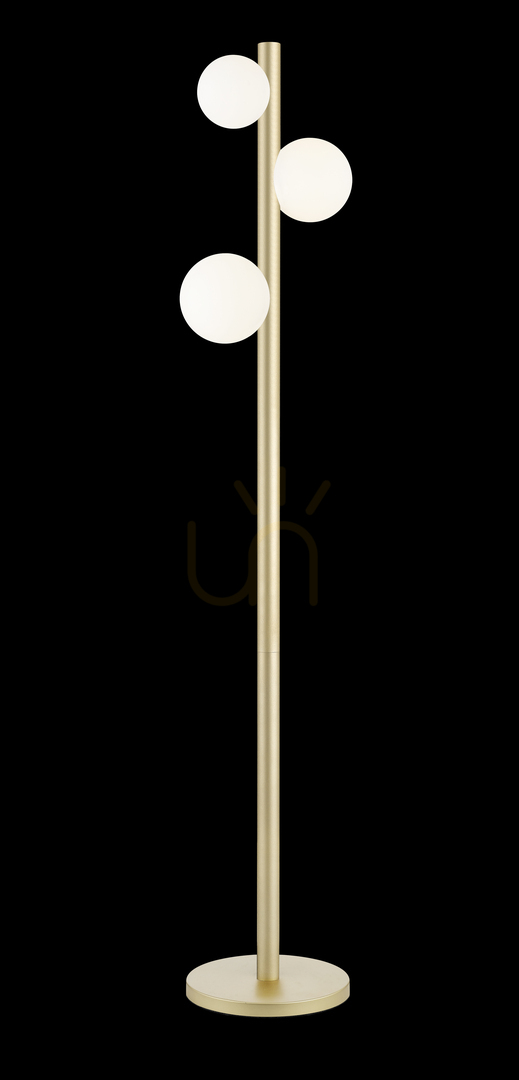 Skontrolujte Stojacia lampa FORES F0574-03N-V6AA Gold 3xG9. Stojacia lampa FORES F0574-03N-V6AA Gold 3xG9.