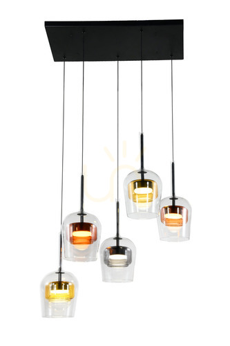 Skontrolujte GLAXI čierna GX53 9W závesná lampa CANDELLUX 35-50434