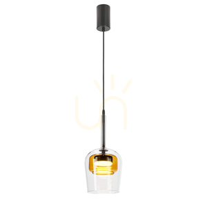GLAXI čierna GX53 9W závesná lampa CANDELLUX 31-50366 small 0