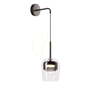 Nástenné svietidlo GLAXI čierne GX53 9W CANDELLUX 21-50373 small 0