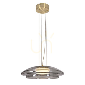 OMBRE 34 sivá 10W závesná lampa CANDELLUX 31-51103 small 0