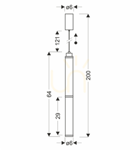 Závesné svietidlo CORTE transparentné LED 18W CANDELLUX 31-50748 small 4