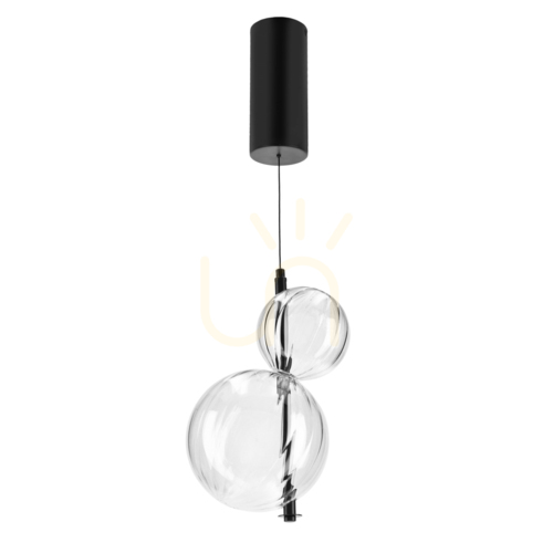 Skontrolujte PLAYA transparentná LED 10W závesná lampa CANDELLUX 32-50472