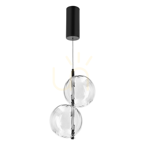 Skontrolujte PLAYA transparentná LED 10W závesná lampa CANDELLUX 32-50489