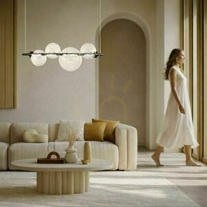PLAYA transparentná LED 12W závesná lampa CANDELLUX 34-50502 small 1