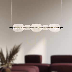 Závesné svietidlo Candellux PLAYA čierne s čírym sklom LED 15 W 86 cm 35-50526 small 3