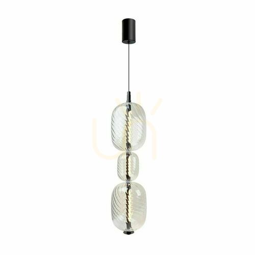Skontrolujte PLAYA transparentná LED 12W závesná lampa CANDELLUX 33-50519