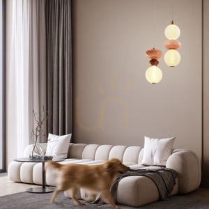 FLORES hnedá LED 10W závesná lampa CANDELLUX 31-50632 small 2