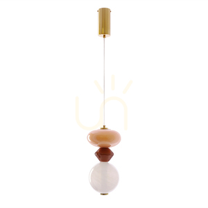 FLORES hnedá LED 10W závesná lampa CANDELLUX 31-50632 small 0