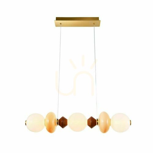 Skontrolujte FLORES hnedá LED 20W závesná lampa CANDELLUX 33-50687