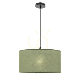 Závesné svietidlo Candellux SHANTI 31-38654, mätové tienidlo 40 cm, čierny záves, E27 small 6