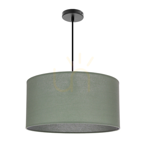 Závesné svietidlo Candellux SHANTI 31-38654, mätové tienidlo 40 cm, čierny záves, E27 small 0
