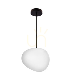 Závesná lampa STONES biela čierna E27 40W CANDELLUX 31-35134 small 0